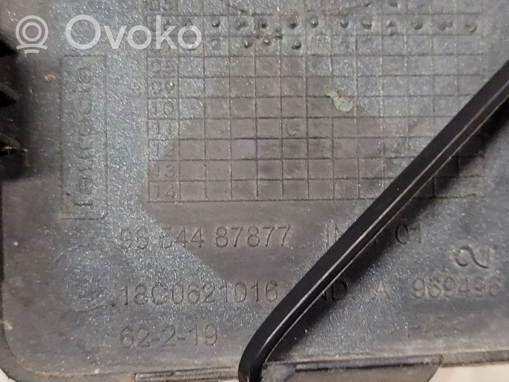 Citroen C4 I Picasso Zaślepka haka holowniczego zderzaka tylnego 9654487877