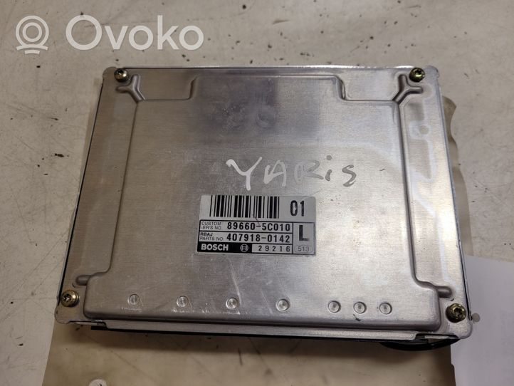 Toyota Yaris Dzinēja vadības bloks 0281011126