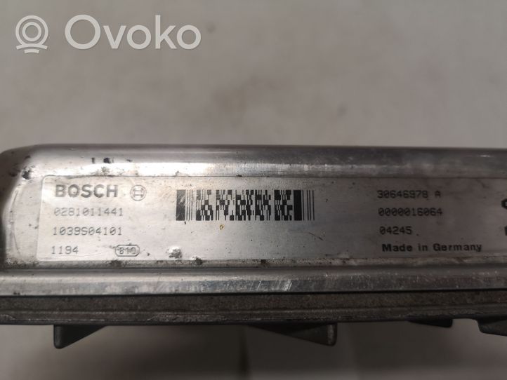 Volvo V70 Sterownik / Moduł ECU 0281011441