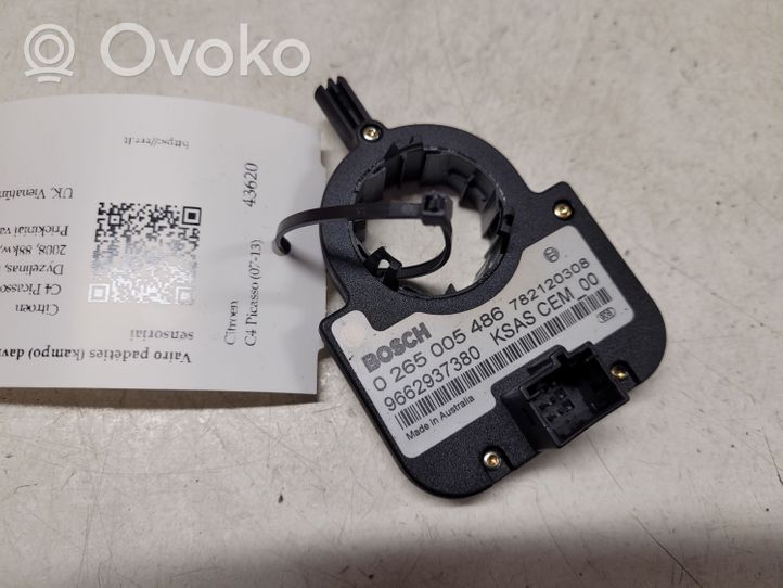 Citroen C4 I Picasso Vairo padėties (kampo) daviklis 0265005486