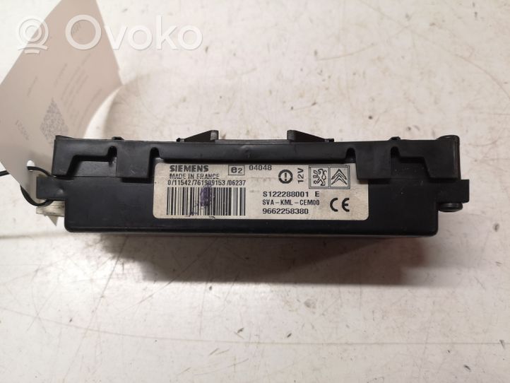 Peugeot 407 Moduł / Sterownik Bluetooth 9662258380