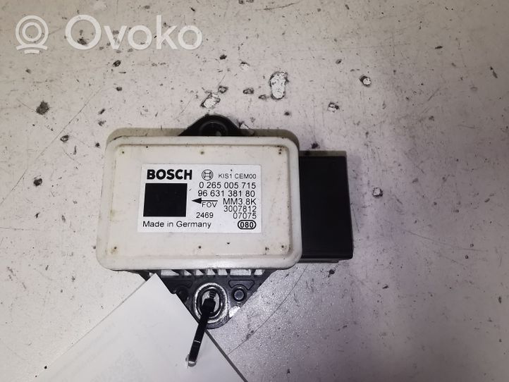 Citroen C4 Grand Picasso ESP acceleration yaw rate sensor 0265005715