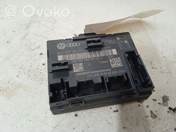 Audi A4 S4 B8 8K Oven ohjainlaite/moduuli 8K0959793C