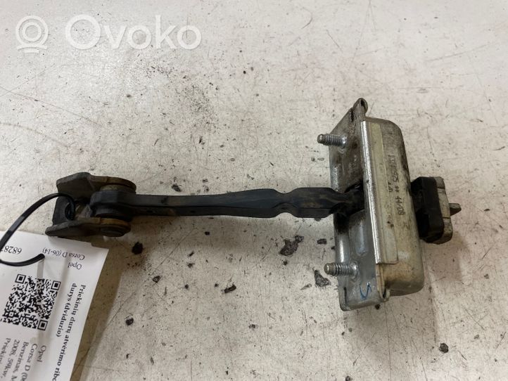 Opel Corsa D Priekinių durų atvėrimo ribotuvas 13242975