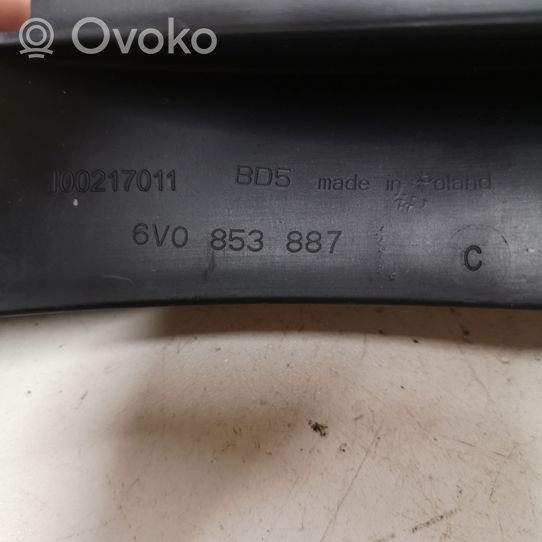 Skoda Fabia Mk3 (NJ) Eturoiskeläppä 6V0853887