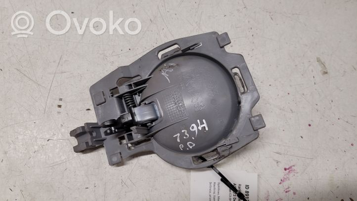 Citroen C3 Klamka wewnętrzna drzwi przednich 9647164377