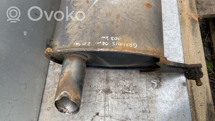 Mitsubishi Grandis Marmitta/silenziatore posteriore tubo di scappamento EC1803