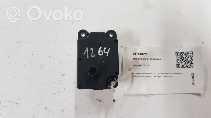 Volvo V40 Moteur / actionneur de volet de climatisation 4N5H19E616