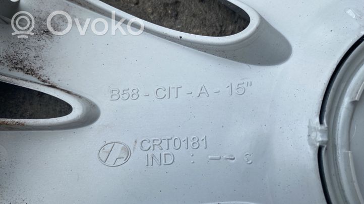 Citroen Berlingo Mozzo/copricerchi/borchia della ruota R15 9657791880