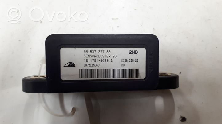 Citroen DS3 ESP acceleration yaw rate sensor 9663737780