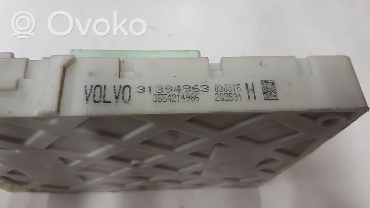 Volvo V40 Modulo fusibile 31394963