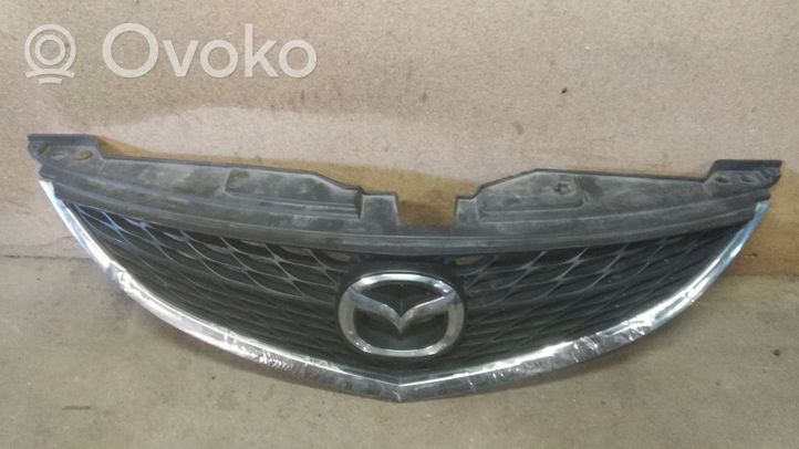 Mazda 6 Grille calandre supérieure de pare-chocs avant GS1D50712