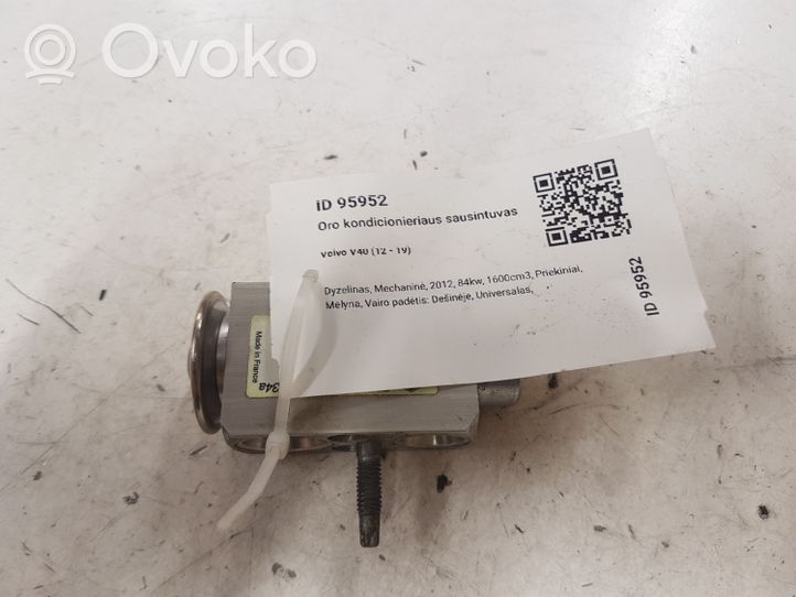 Volvo V40 Filtro essiccatore aria condizionata (A/C) 31369447