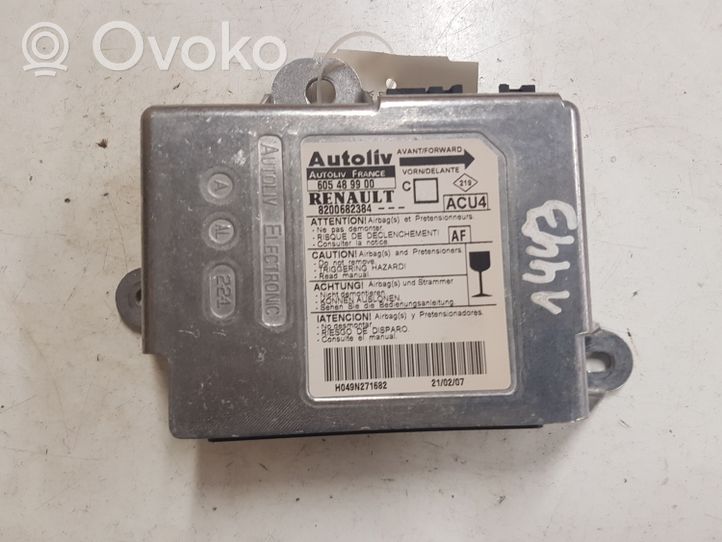 Renault Megane II Module de contrôle airbag 605489900