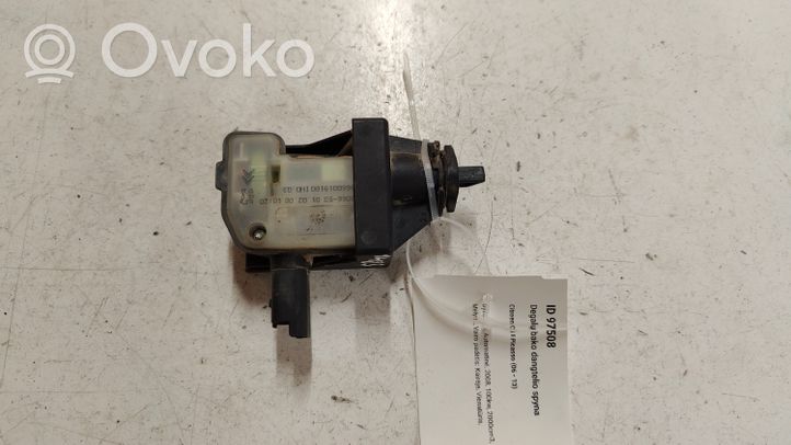 Citroen C4 I Picasso Siłownik klapki wlewu paliwa 9660019180