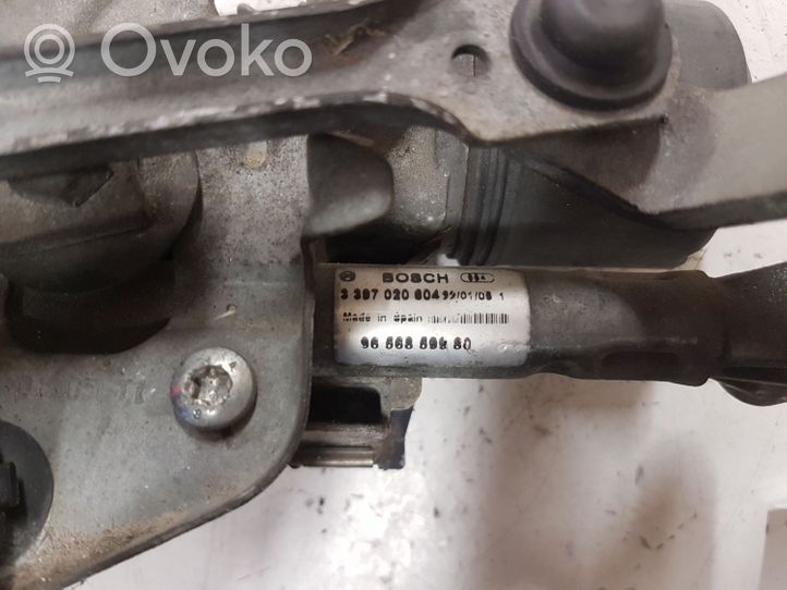 Peugeot 407 Tringlerie et moteur d'essuie-glace avant 0390241721