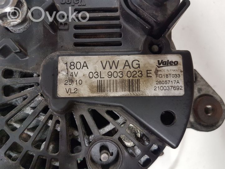 Volkswagen PASSAT CC Ģenerators 03L903023E