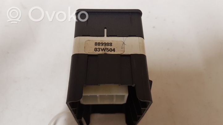 Volvo S40 Interruttore/pulsante di controllo multifunzione 889988