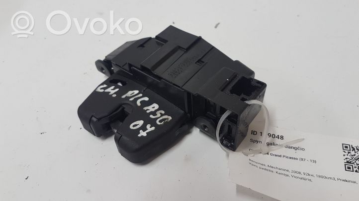 Citroen C4 Grand Picasso Zamek klapy tylnej / bagażnika 9660403980