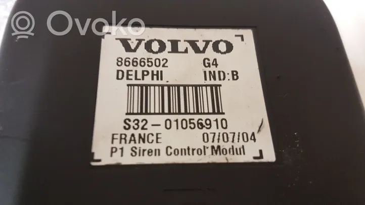 Volvo V50 Alarmes antivol sirène 8666502