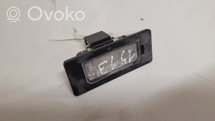 Skoda Superb B6 (3T) Lampa oświetlenia tylnej tablicy rejestracyjnej 