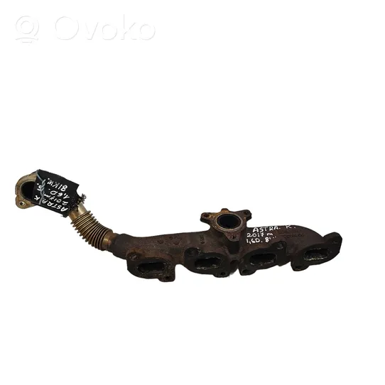 Opel Astra K Exhaust manifold 