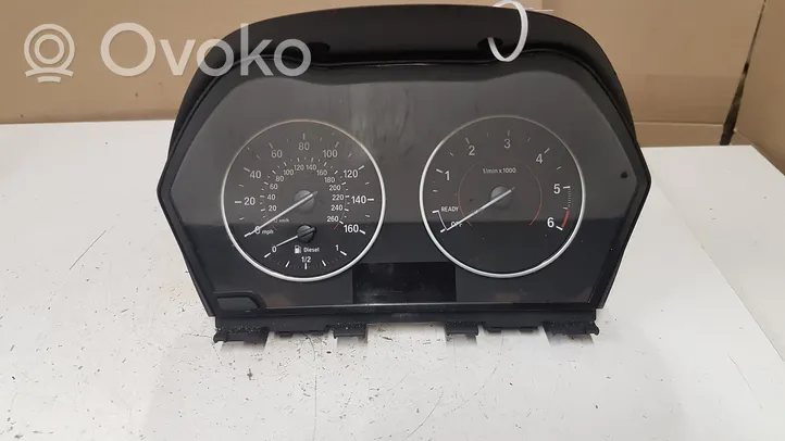 BMW 1 F20 F21 Tachimetro (quadro strumenti) 62109287468