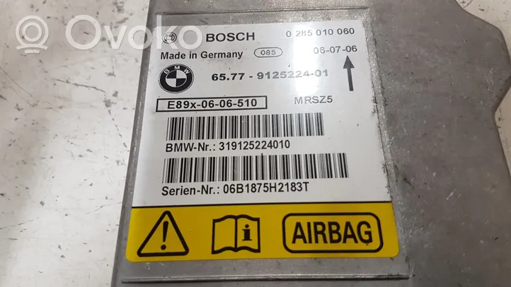 BMW 3 E90 E91 Sterownik / Moduł Airbag 0285010060