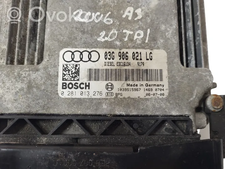 Audi A3 S3 8P Centralina/modulo del motore 0281013276