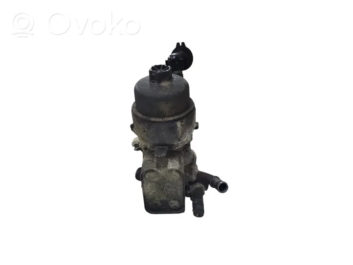 Citroen C5 Soporte de montaje del filtro de aceite 9656830180