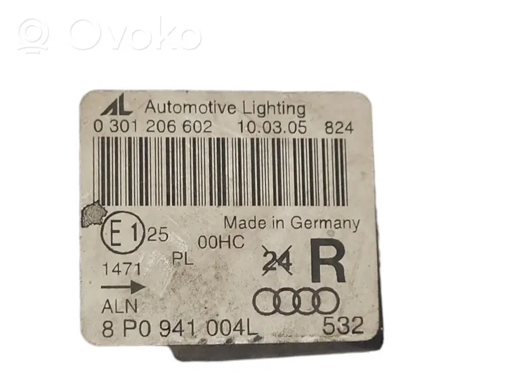 Audi A3 S3 8P Lampa przednia 8P0941004L