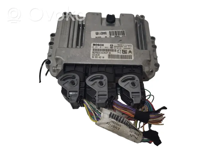 Peugeot 307 Calculateur moteur ECU 0281011863