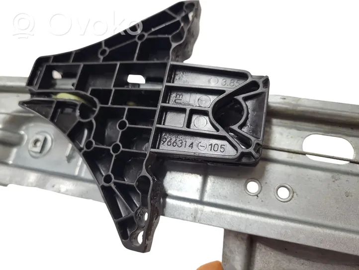 Opel Insignia A Rear door manual window regulator 966314105