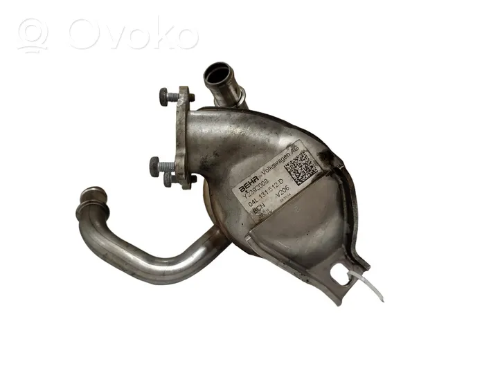 Volkswagen Golf VII EGR valve cooler 04L131512D