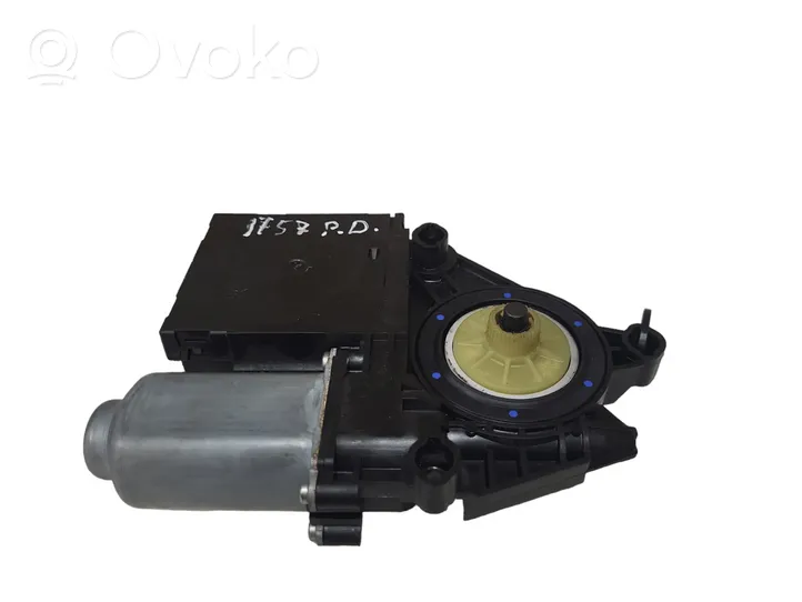 Volkswagen Touran I Front door window regulator motor 1T0959702M