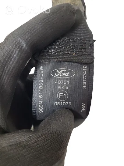 Ford Mondeo MK IV Ceinture de sécurité arrière 9G9N611B69CBW