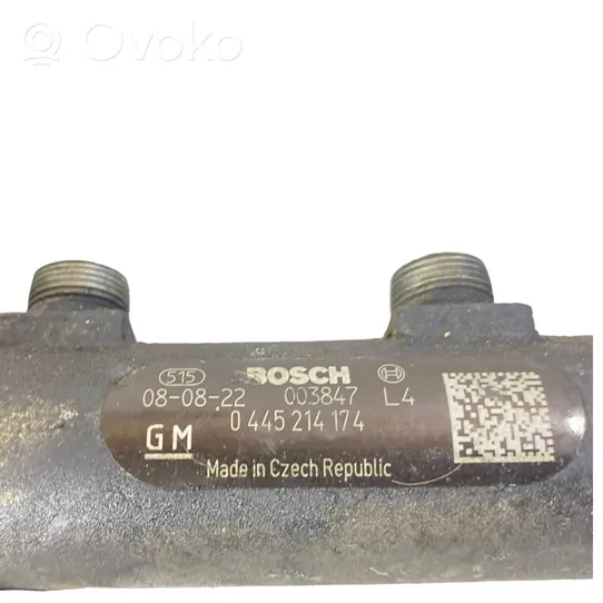 Opel Antara Kraftstoffverteiler Einspritzleiste Verteilerrohr 0445214174