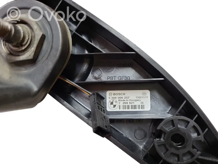 BMW 3 F30 F35 F31 Aizmugurējā stikla tīrītāja mehānisms 3398006257