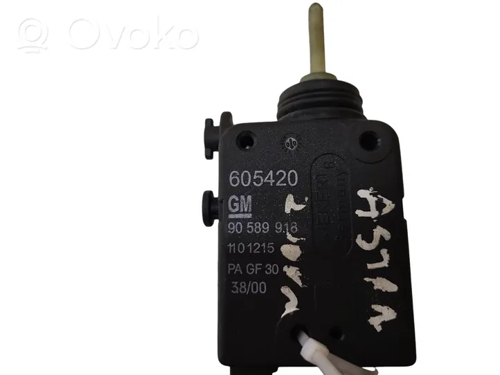 Opel Astra G Serratura del tappo del serbatoio del carburante 90589918