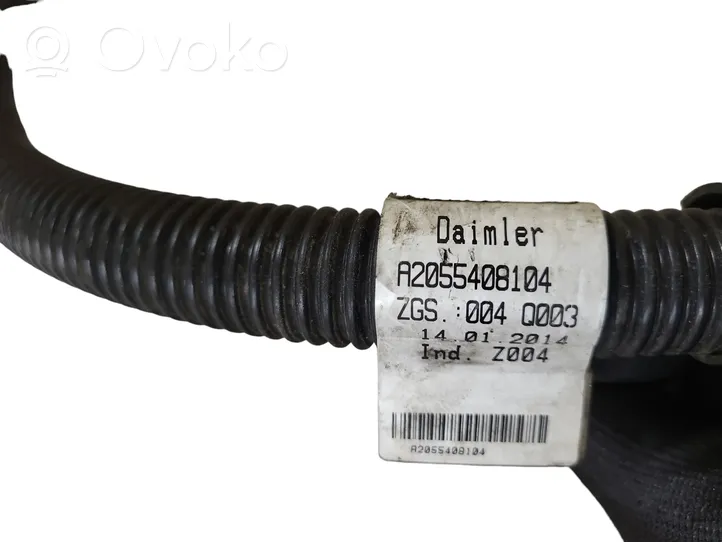 Mercedes-Benz GLC C253 Cavo negativo messa a terra (batteria) 2055408104