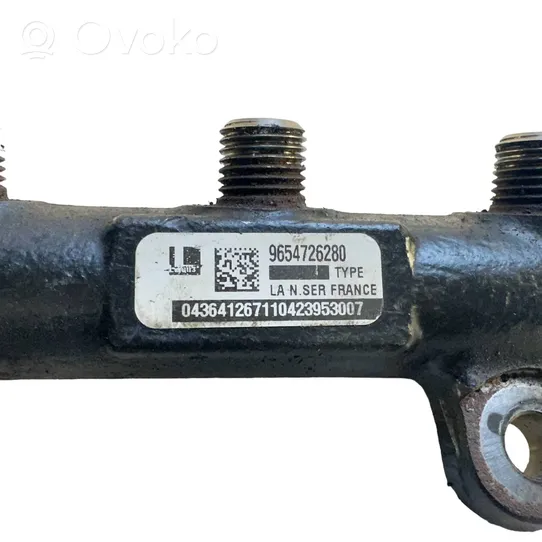 Volvo V50 Kraftstoffverteiler Einspritzleiste Verteilerrohr 9654726280