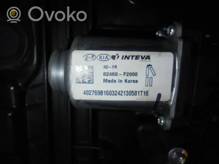 Hyundai Elantra VI Mechanizm podnoszenia szyby przedniej bez silnika 82480-F2360