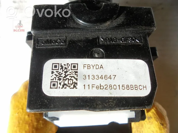 Volvo XC60 Interruttore fari e tergicristallo 31334647
