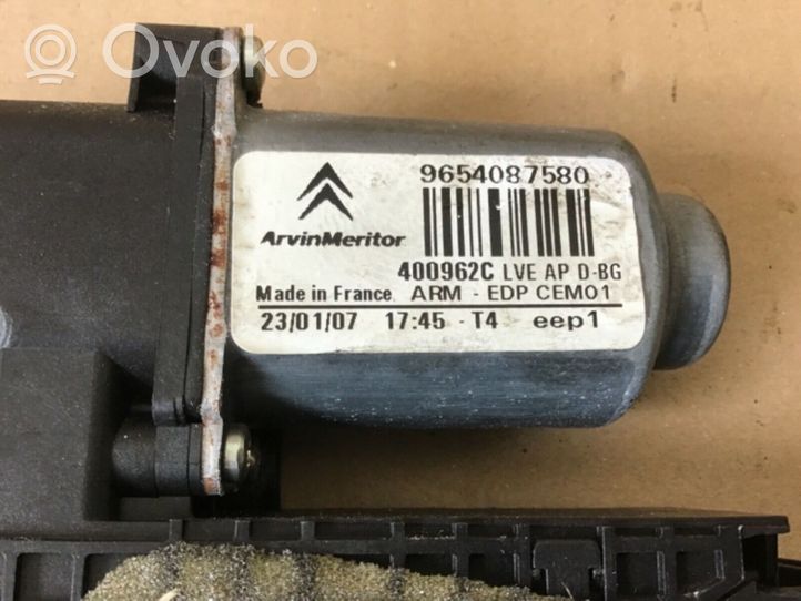 Citroen C4 I Picasso Priekinis varikliukas langų pakėlėjo 9654087580