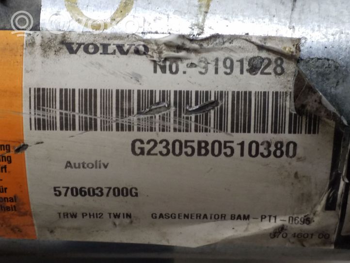 Volvo XC70 Poduszka powietrzna Airbag pasażera 9191928