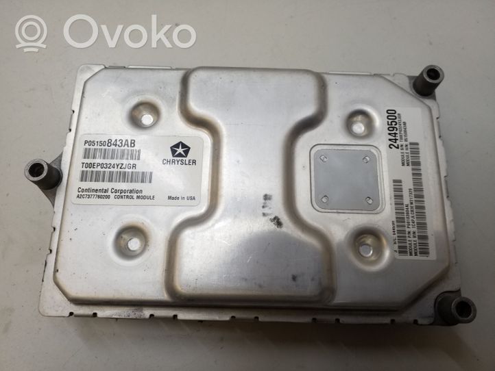 Jeep Cherokee Блок управления двигателя P05150843AB