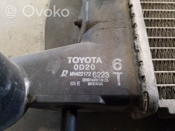 Toyota Corolla E120 E130 Radiateur de refroidissement MN422172