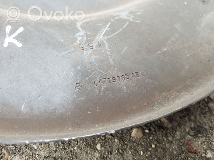 Dodge Grand Caravan Osłona tylnej tarczy hamulcowej 04779785AB