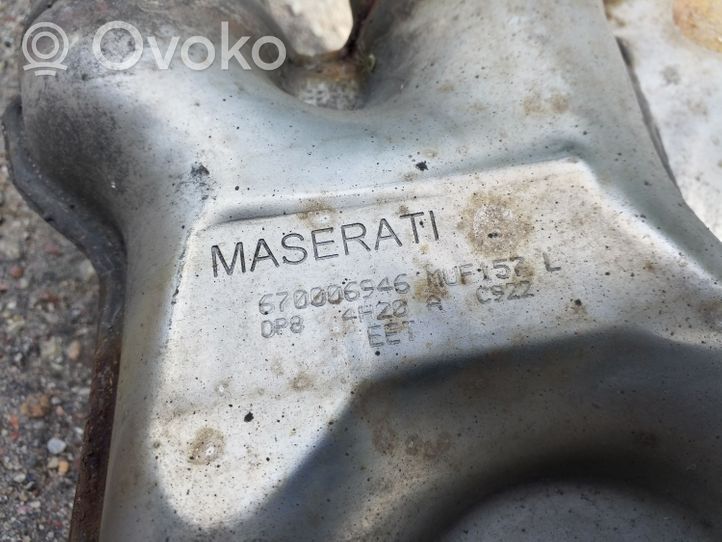Maserati Ghibli Kaksinkertainen äänenvaimennin 670006944