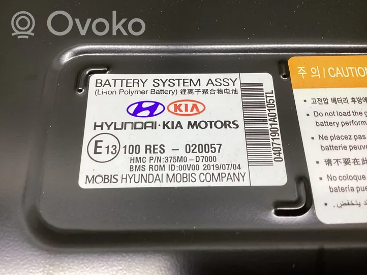 KIA Sportage Batería de vehículo híbrido/eléctrico 375M0D7000